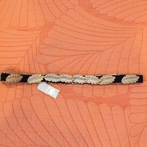 Anthro Gold Leaf Belt